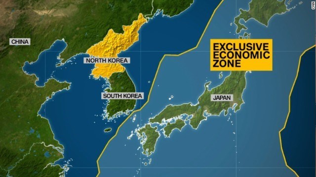 北朝鮮のミサイルは約１０００キロ飛行した後に日本沖合の水域に落下