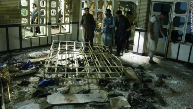 アフガン西部ヘラートにあるモスクで自爆テロが発生