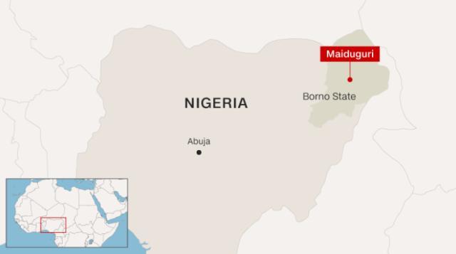 ナイジェリア北東部で女３人による自爆テロが起き、少なくとも３０人が死亡した