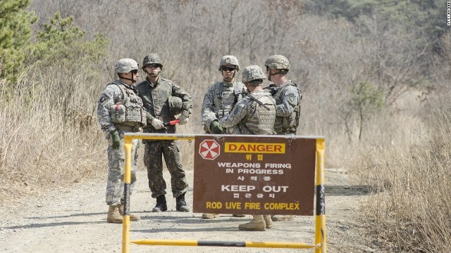 米韓軍事演習について、ダンフォード議長は予定通りに実施との考えを示した