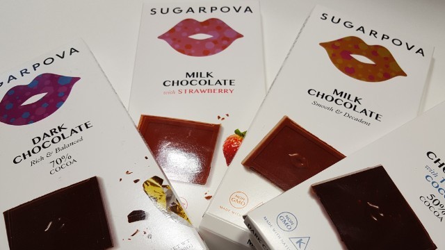 「シュガポワ」チョコレートのパッケージ