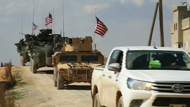 アサド政権派の武装勢力が、米軍基地周囲に設定される「紛争回避地帯」に侵入