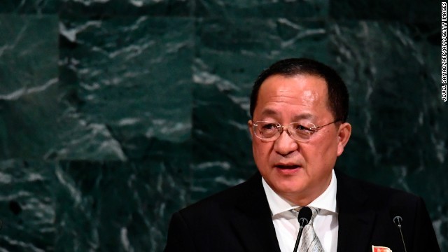 北朝鮮の李容浩外相