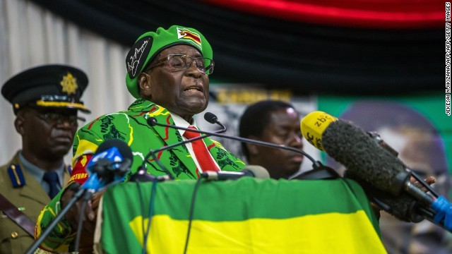 ＷＨＯ親善大使への任命が撤回されたジンバブエのムガベ大統領