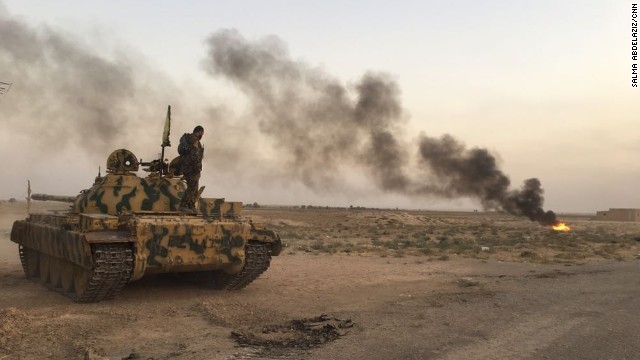 米軍の支援する部隊がシリア最大の油田をＩＳＩＳから奪還した