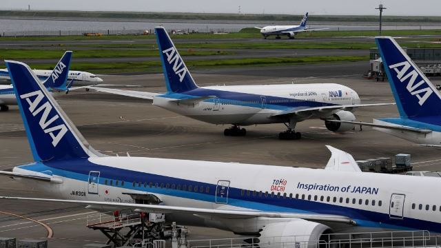 ７位　全日空　写真＝TOSHIFUMI KITAMURA/AFP/AFP/Getty Images