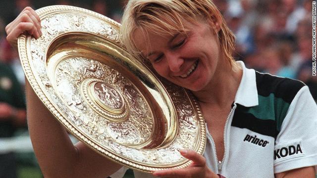１９９８年にウィンブルドンで優勝を飾ったヤナ・ノボトナさんが死去した