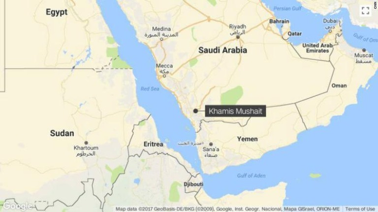 サウジが南西部の都市に向けてイエメンから発射された弾道ミサイルを迎撃したと発表