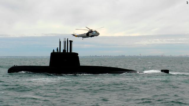 行方不明となっているアルゼンチン海軍の潜水艦。乗員４４人の生存は絶望的に