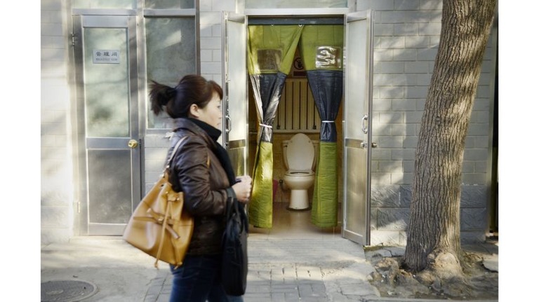 トイレ事情を改善し、外国人旅行客にアピールする取り組みが進む