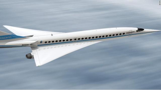 超音速旅客機のイメージ図