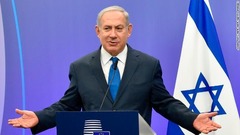 イスラエル首相、欧州各国もトランプ米政権に「追随を」