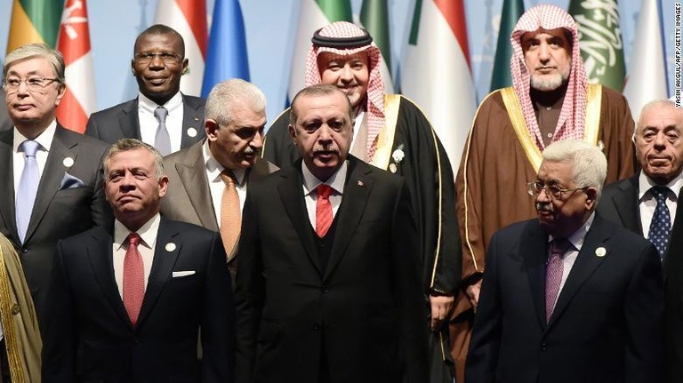 イスラム協力機構が緊急首脳会議で東エルサレムをパレスチナ国家の首都と認定した