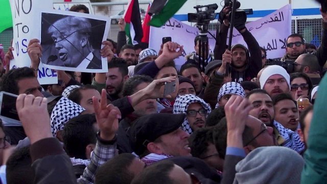 トランプ大統領による首都認定に反発しパレスチナでは衝突が続く