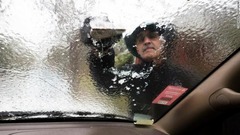 ジョージア州サバンナは車も凍てつく寒さに。道路も閉鎖された