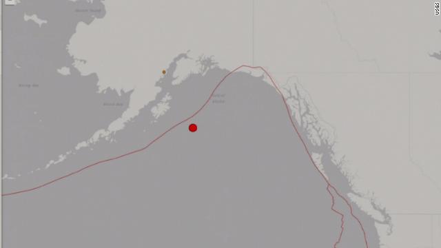 Ｍ７．９の地震で津波警報