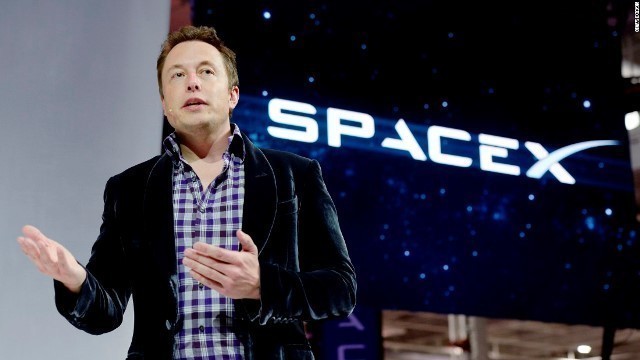 スペースＸを率いるイーロン・マスクＣＥＯ