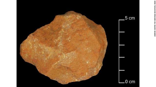 アッティラムパッカムで発見された中期旧石器時代の石器