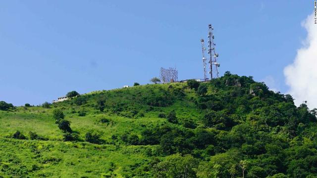 ベイラ北部にある軍事施設。国連によれば、北朝鮮はモザンビーク軍に対して、地対空ミサイルやレーダーなどの技術的支援を行っているという