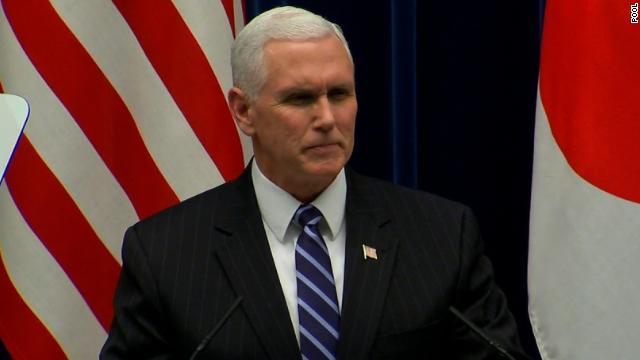 ペンス米副大統領が来日し、安倍晋三首相と会談したほか、ＰＡＣ３の視察を行った