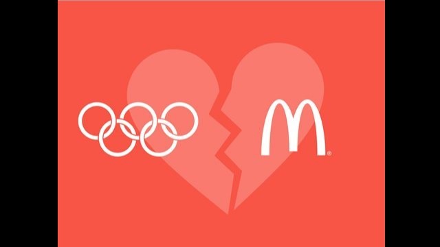 マクドナルドは昨年６月、国際オリンピック委員会との契約を打ち切ると発表した
