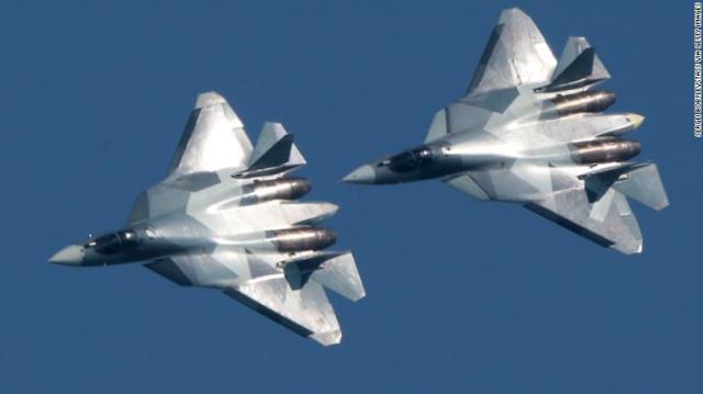 ロシアの最新鋭ステルス戦闘機Ｓｕ５７