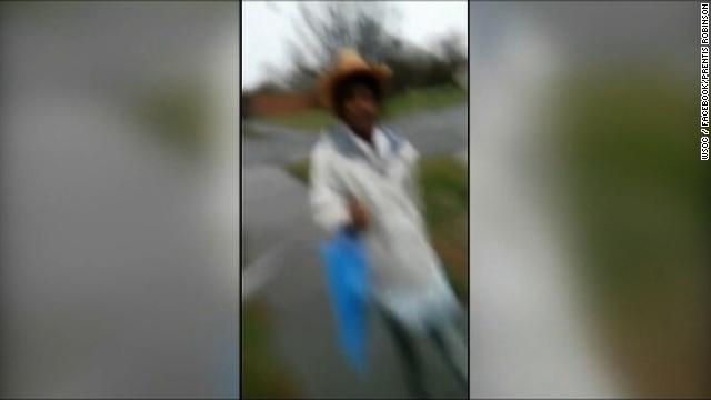 実況中継を行っている最中に男性が撃たれて死亡した
