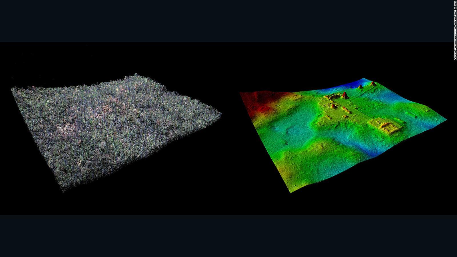 デジタル化した地図は現地調査に利用できる/Credit: PACUNAM/Garrison/Proyecto Arqueológico El Zotz