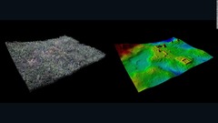 デジタル化した地図は現地調査に利用できる