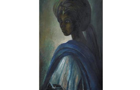 「アフリカのモナリザ」とも称される肖像画作品が１億８０００万円あまりで落札