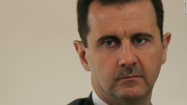 シリアのアサド大統領。東グータでの軍事作戦について継続を明言した