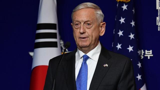 マティス米国防長官