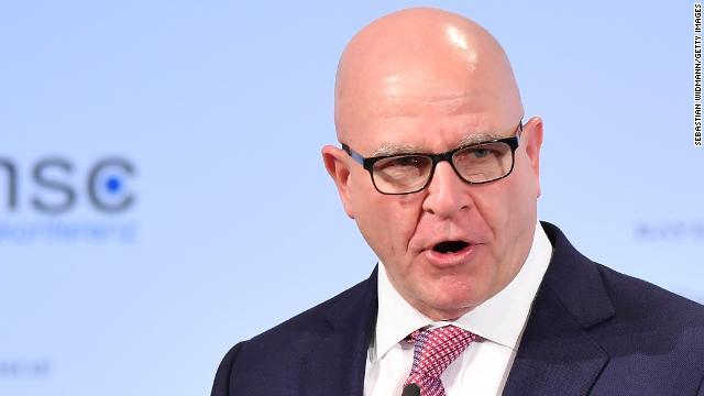 解任が秒読みと伝えられるマクマスター国家安全保障担当大統領補佐官