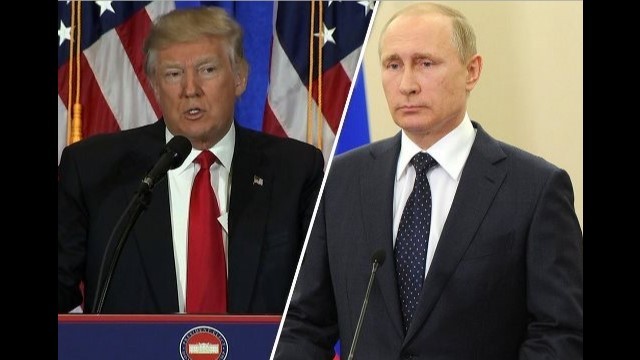 トランプ米大統領（左）とロシアのプーチン大統領