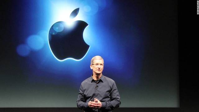 アップルのクックＣＥＯ。プライバシー保護や透明性を前面に打ち出している
