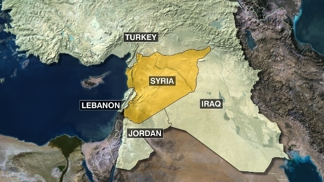 空軍基地に対するミサイル攻撃があったとシリア国営メディアが伝えた