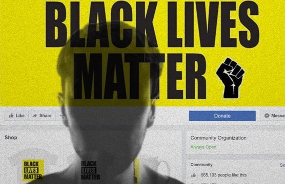 フェイスブック上で黒人の抗議運動を掲げた偽のページが１年以上存続していた