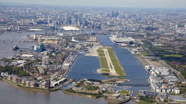 ８位：ロンドンシティー空港（英ロンドン）