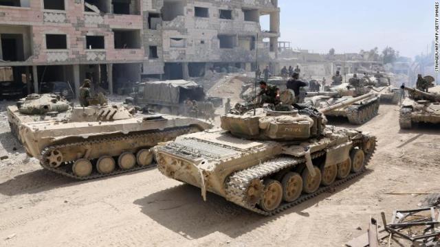 シリア政府軍が東グータを制圧か