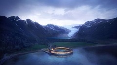 自家発電ホテル「スヴァルト」は２０２１年のオープンを目指している