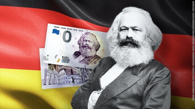 額面０ユーロのマルクス紙幣がドイツで売り出され人気