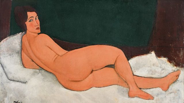 １６３億円の予想落札額がついたモディリアーニ作の裸体画