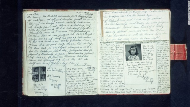 写真特集：アンネ・フランクの日記