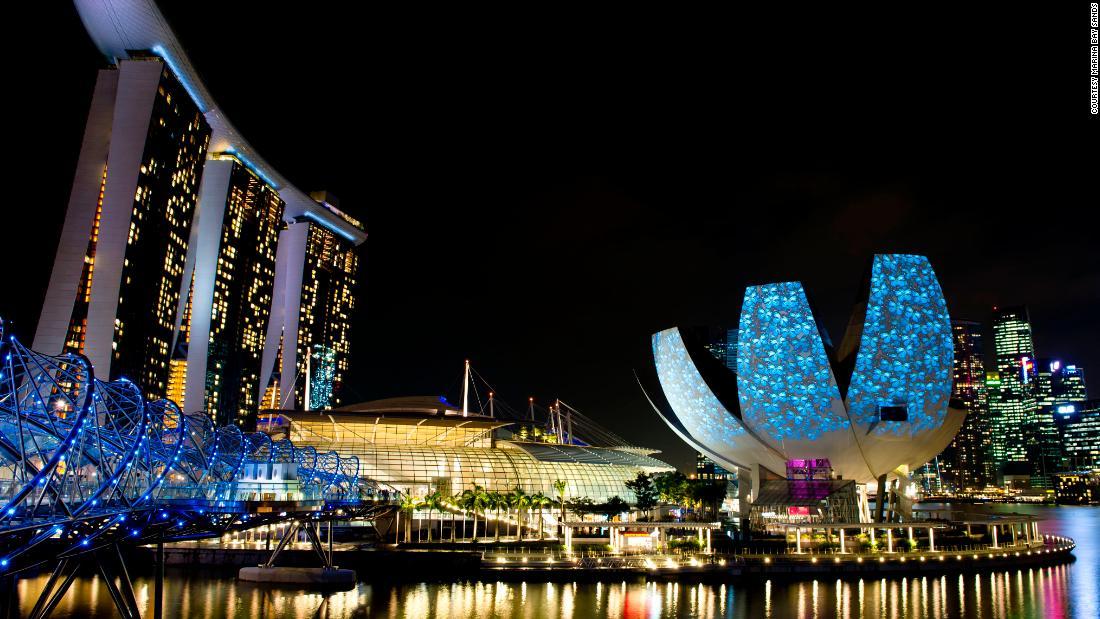 シンガポールを象徴する高級ホテル、マリーナ・ベイ・サンズ