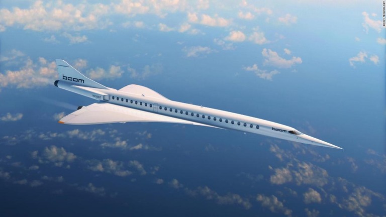 米ブーム・テクノロジーが就航を目指す５５人乗りの超音速旅客機