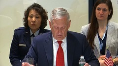 対北朝鮮制裁緩和、非核化に向けた措置が条件　米国防長官