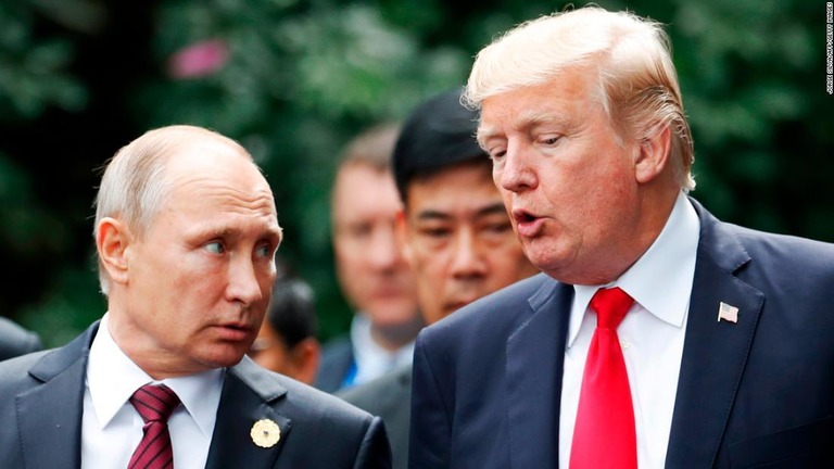 プーチン氏はトランプ氏と定期的に電話会談を行っているという