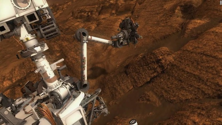 探査機キュリオシティが火星の土壌に有機物発見