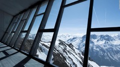 スキーリゾートのゼルデンにあるガイスラッハコーゲル山頂に建設される