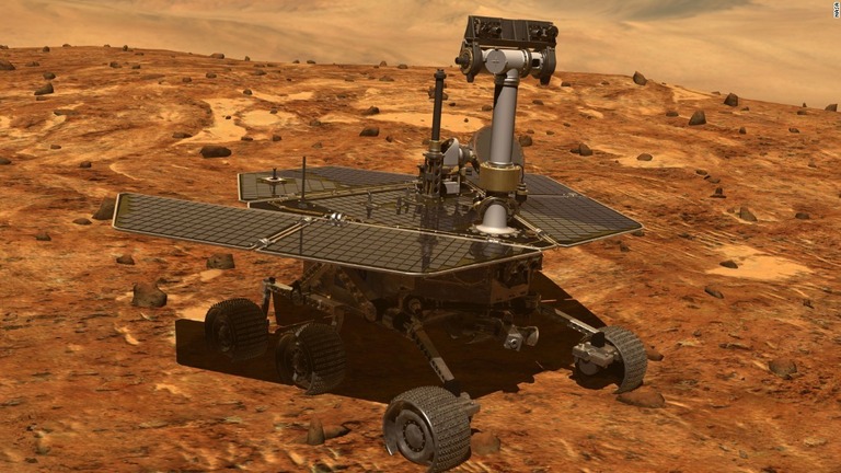 ＮＡＳＡ火星探査車、巨大な砂嵐で通信途絶
